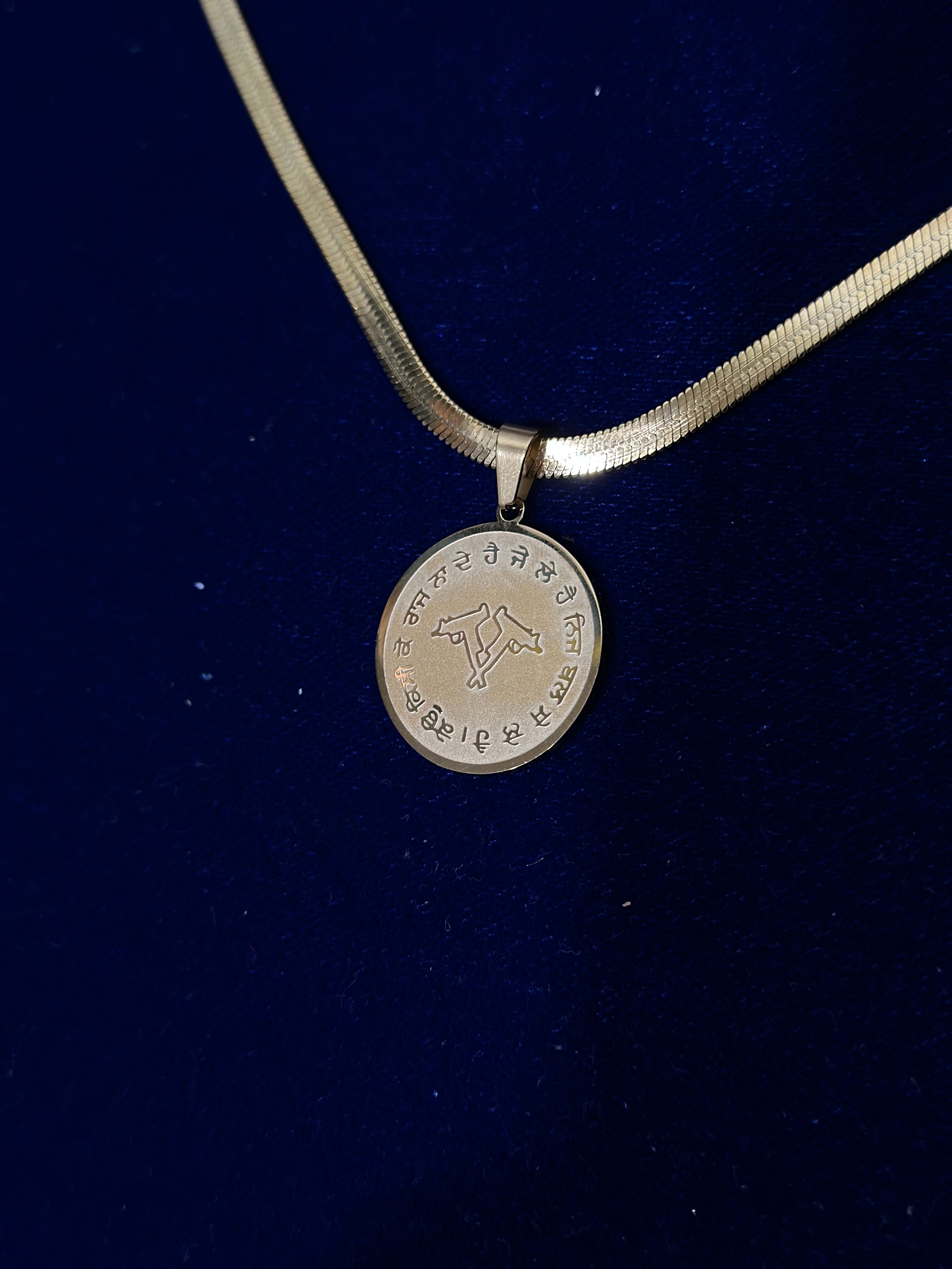 Sidhu Moosewala Inspired 18k Gold