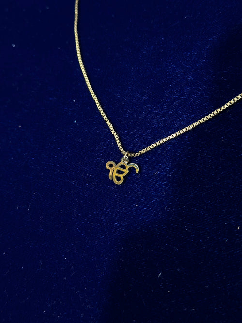 Ek Onkar 18k Gold Finish